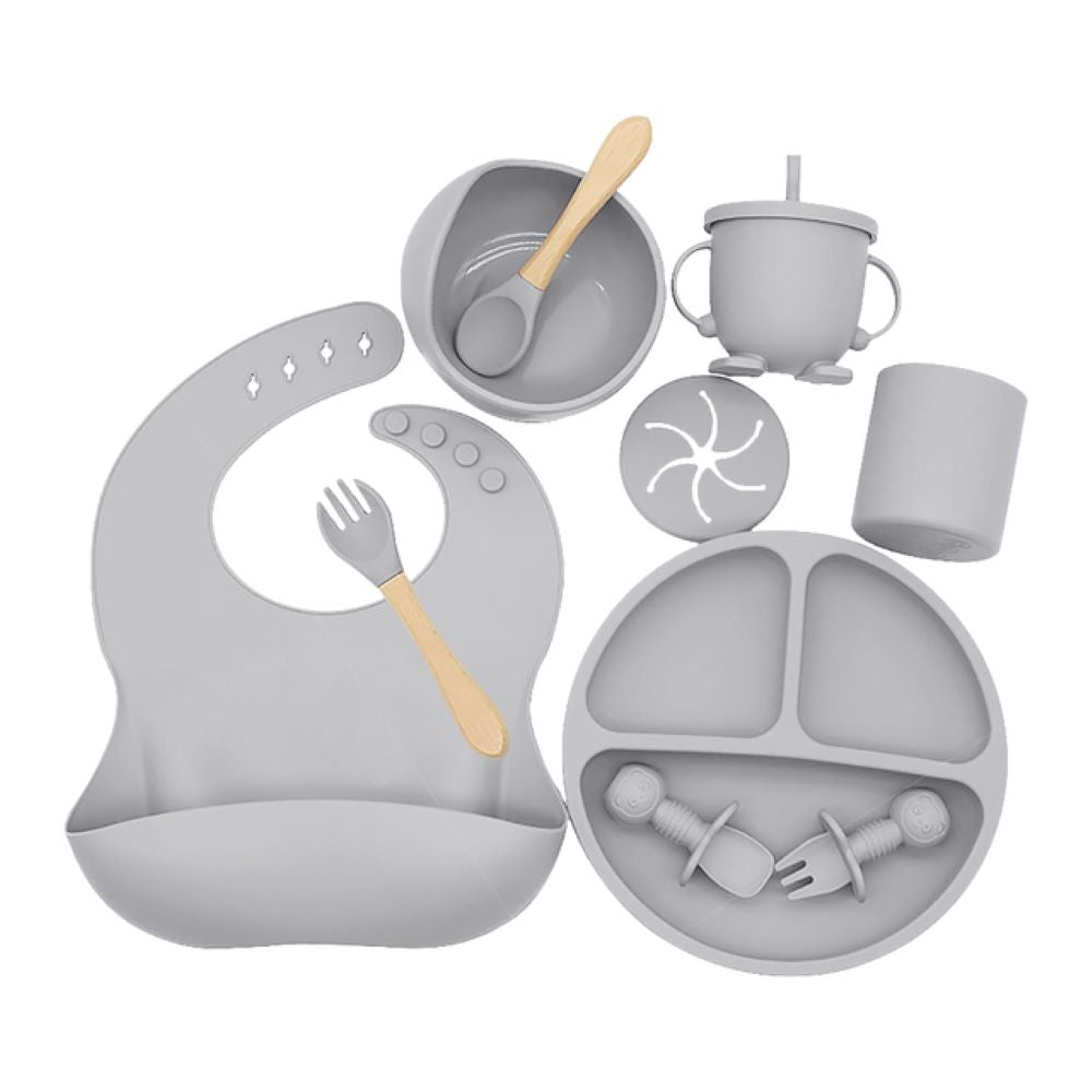 Complete Silicone Baby Feeding Set