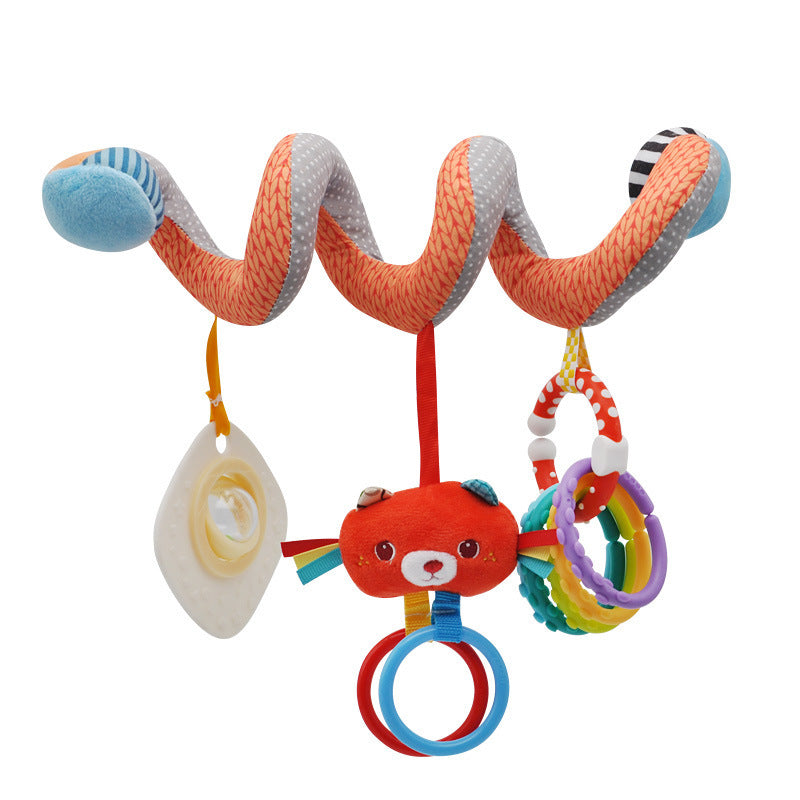 Baby Spiral Rattles - Pram Toy - Hanging Toy