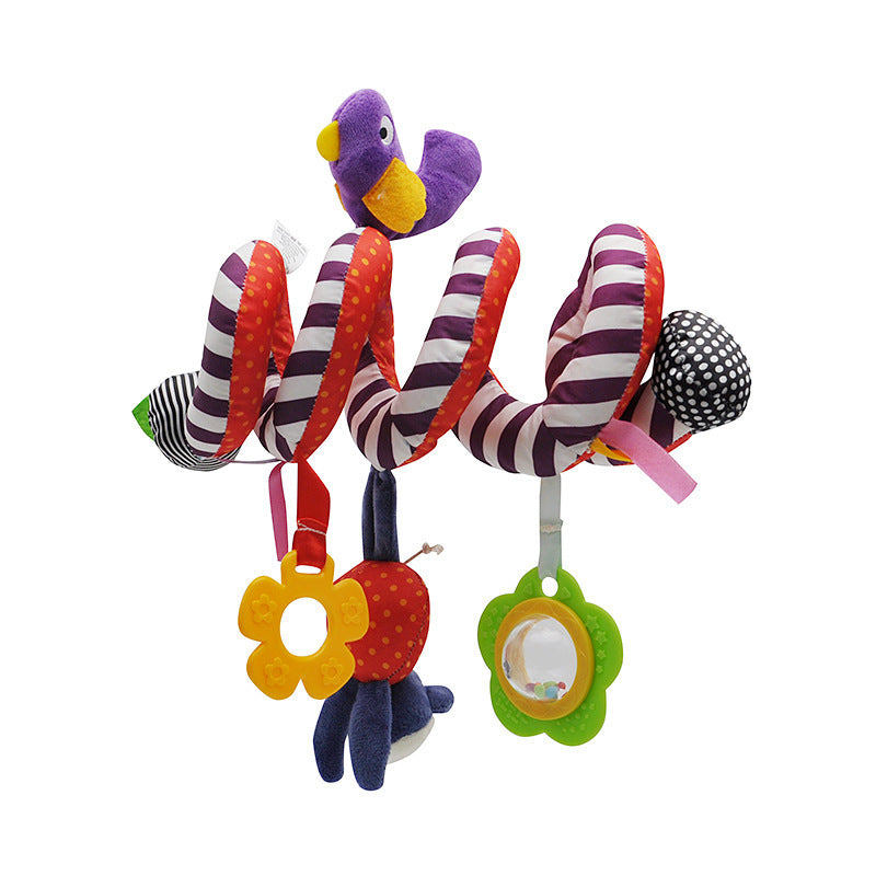 Baby Spiral Rattles - Pram Toy - Hanging Toy