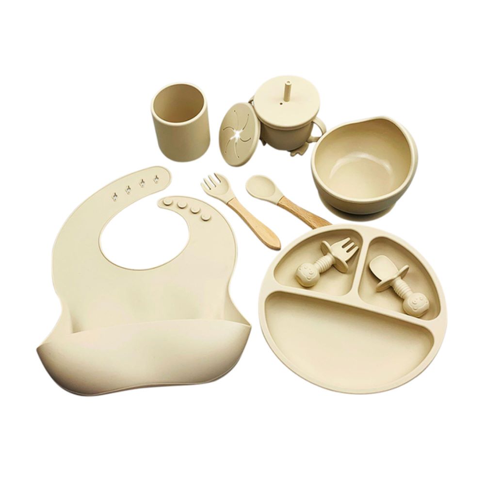 Complete Silicone Baby Feeding Set