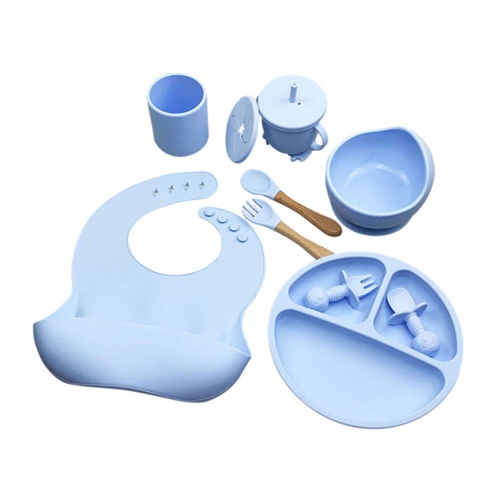 Complete Silicone Baby Feeding Set