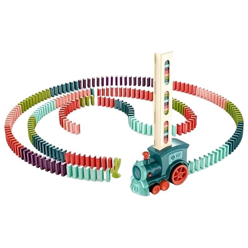 Automatic Domino Train Kids Toy