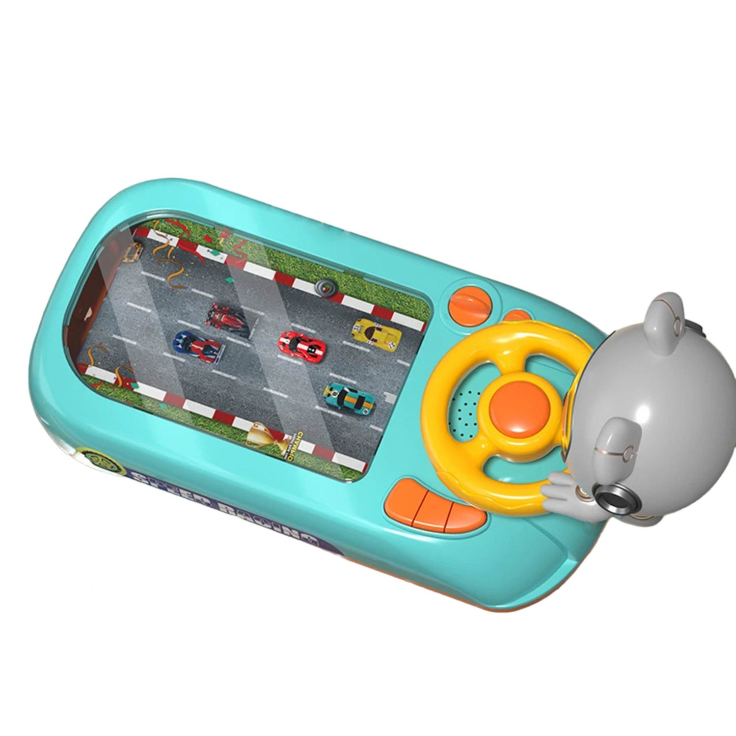 Car Racing Children's Steering Wheel Driving Game