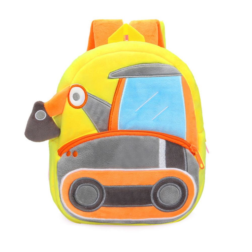 Kids Cute Engineering Car Backpack