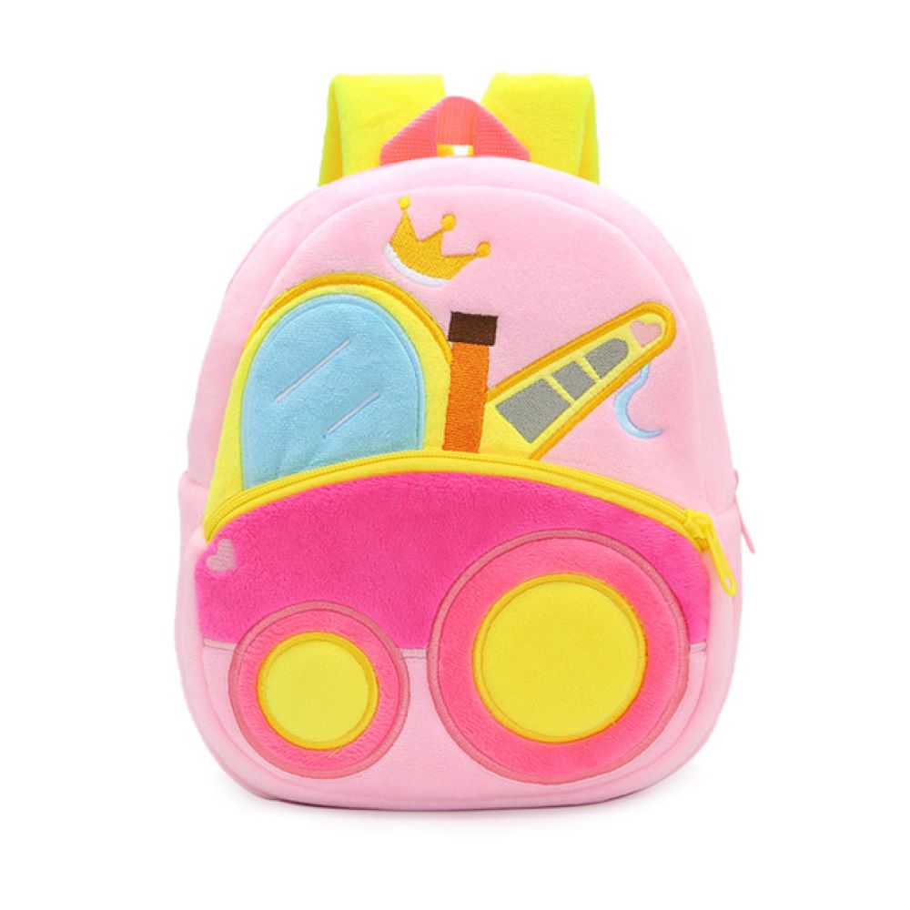 Kids Cute Engineering Car Backpack