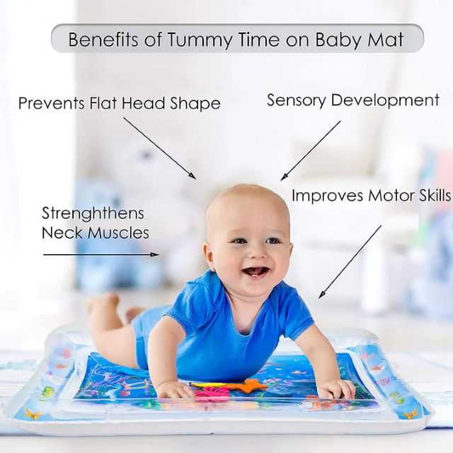 Tummy Time Baby Water Mat